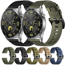 Ersatzband Armband 22MM Universal Uhrenarmband Sport Nylon Loop Strap Smartwatch