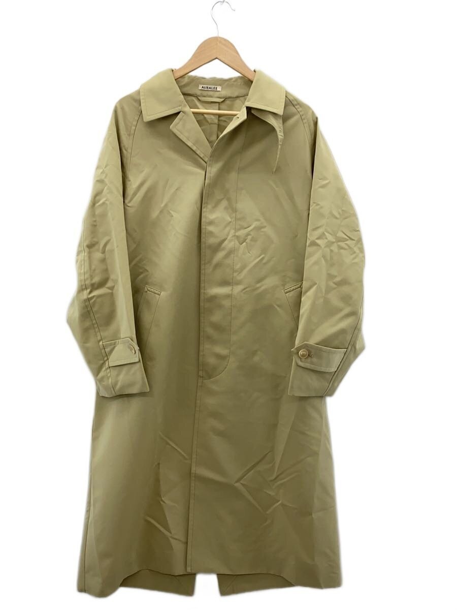 Auralee  Steel Collar Coat/3/Wool/Khk/Plain/A22Sc01Wc 3401