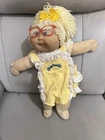 Cabbage Patch Kids Doll Jesmar With Violet Rare Eyes & Glasses