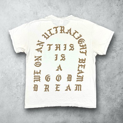 Kanye West Yeezy I Feel Like Pablo Ultra Light Beam TLOP Amsterdam T-Shirt Large
