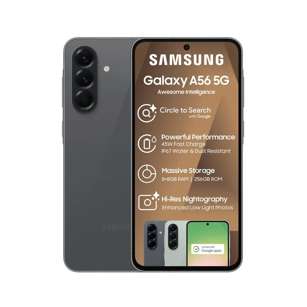Samsung Galaxy A56 5G SM-A566B/DS (8 GB) Dual SIM 50MP Factory