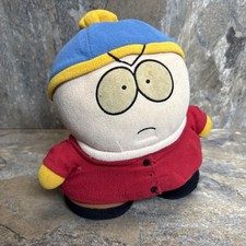 Vintage Genuine 1998 South Park Cartman Plush Soft Toy Comedy Central 7.5" 19cm