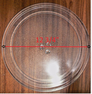 12.75" Sharp 9KC441X335A10 Microwave Glass Turntable Plate/Tray X 9 7/8"