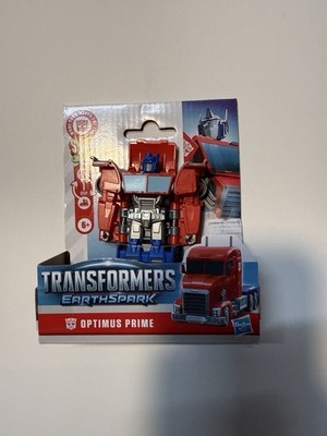 Transformers EarthSpark 1-Step Smash Changers Optimus Prime Action Figure