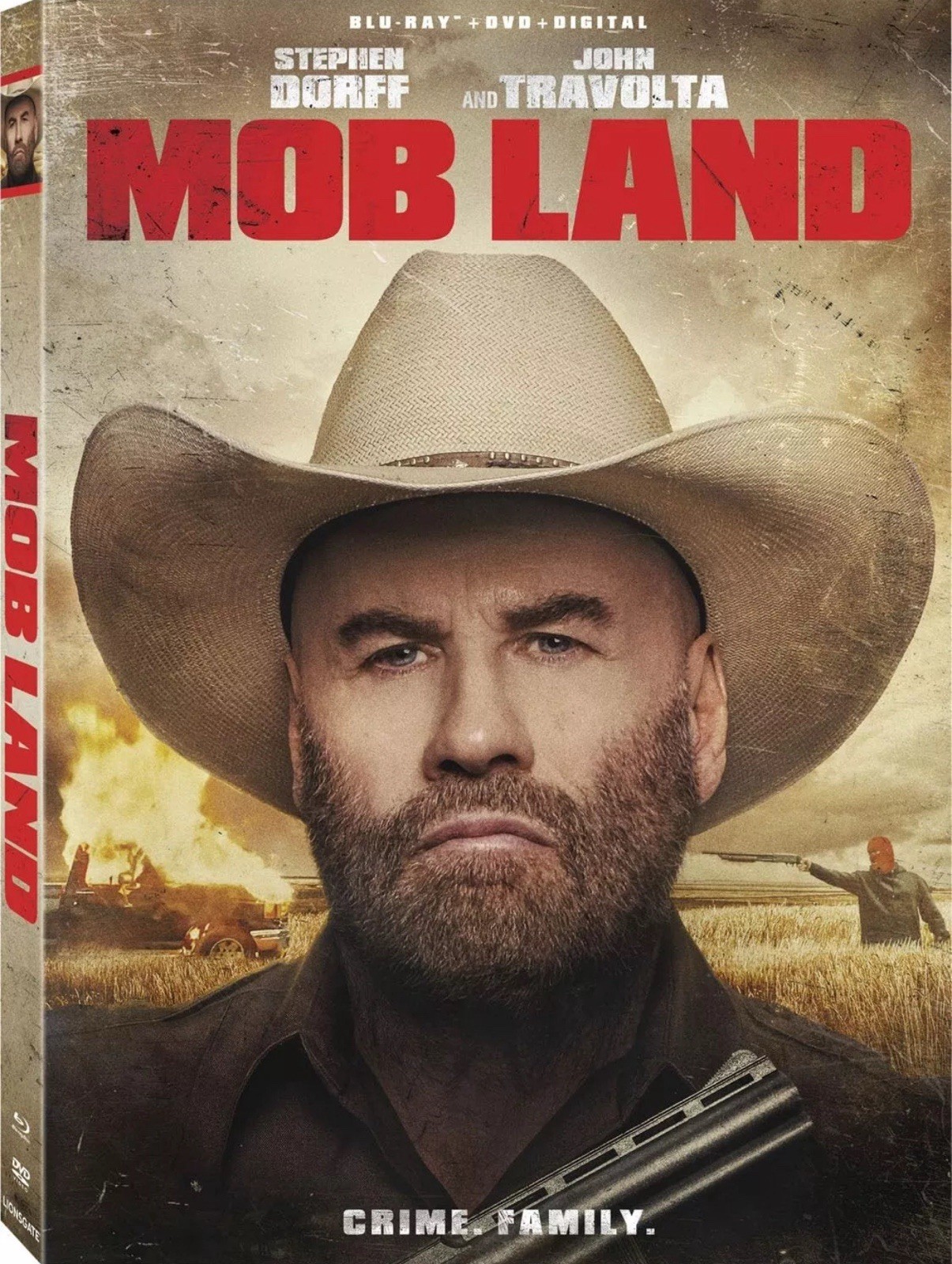 Mob Land (Blu-ray+ DVD ) John Travolta Kevin Dillon (US IMPORT)