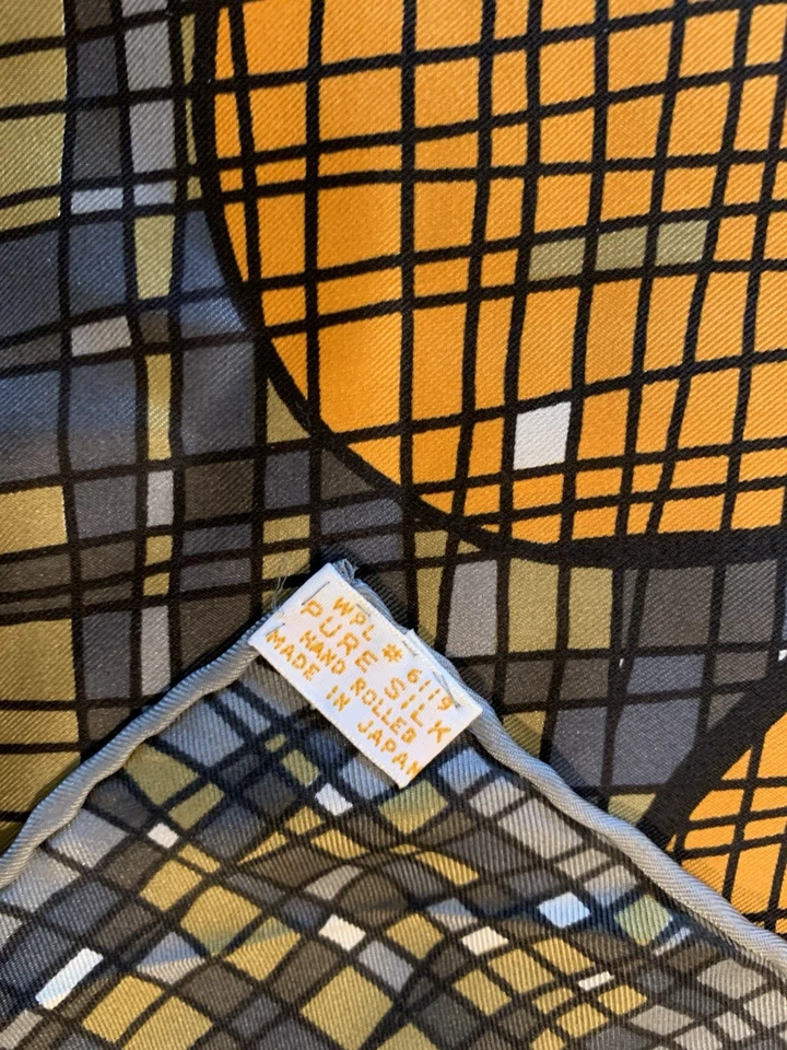 复古丝绸围巾 Schiaparelli — 第 3/3 张图片