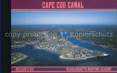 Cape Cod Mass. Fliegeraufnahme Buzzard s Bay