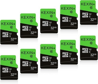 Micro SD Karte 32GB 10er Pack für Smartphone Kamera Drohne