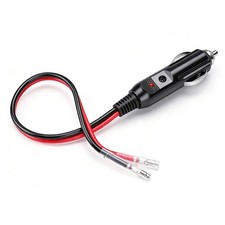 12v Cigarette Lighter Adapter Plug 15a Overload Protection Led Power Light