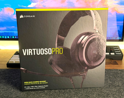 -NEW- Corsair VIRTUOSO PRO   Open Back Wired Gaming Headset (PC/Mac/PS5/Switch)