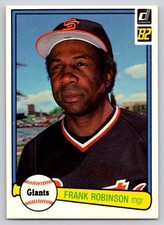 1982 Donruss - Frank Robinson #424