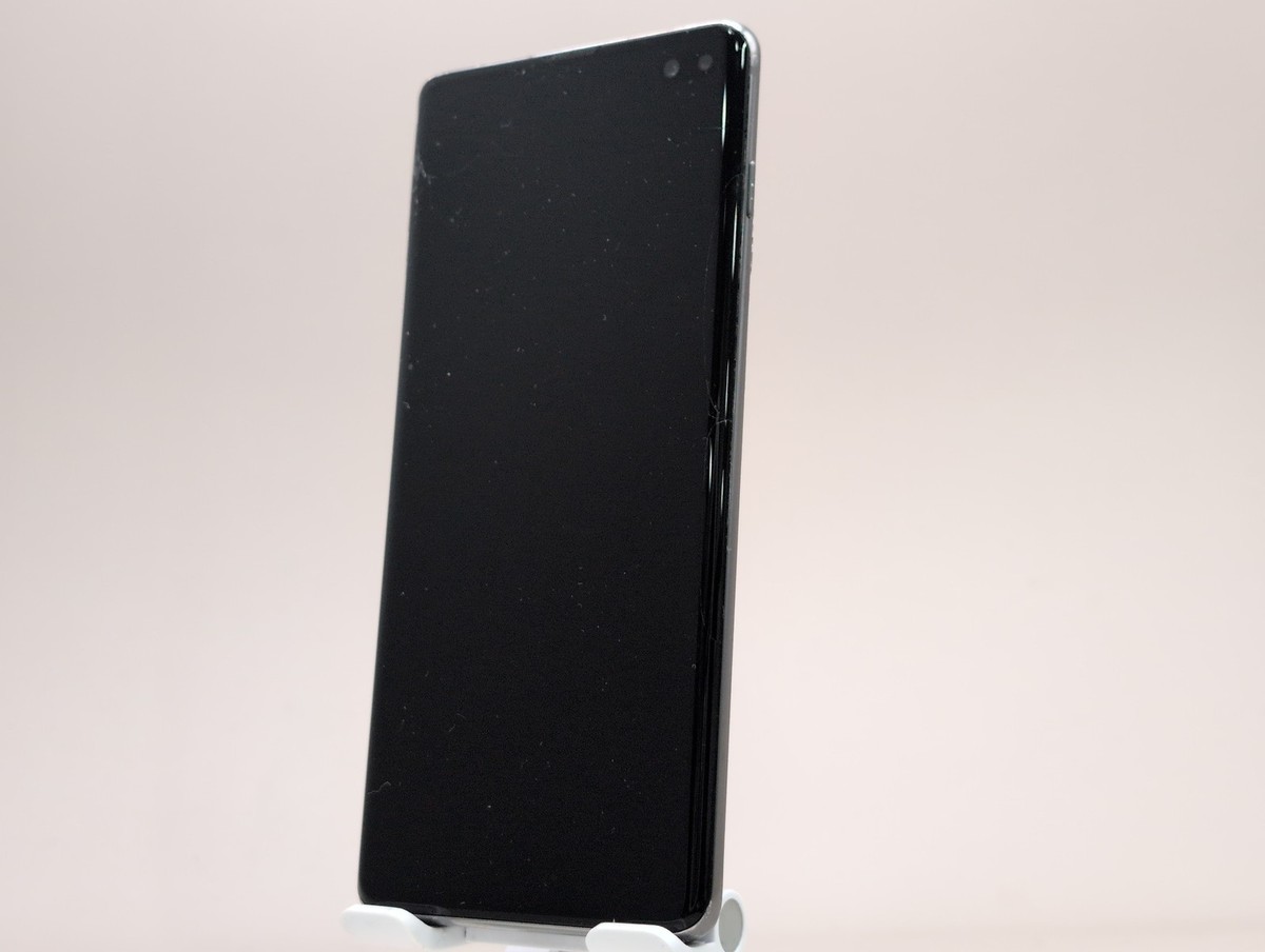 Samsung Galaxy S10+ SM-G975U 128GB Prism Black Verizon Unlocked