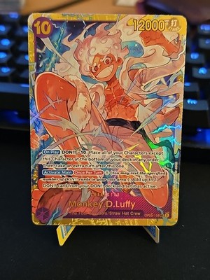 One Piece - Monkey D. Luffy (OP05-119) - THE BEST PRB01 - SEC FOIL; English, NM