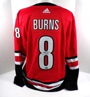 Brent Burns Signed Adidas Carolina Hurricanes Red Hockey Jersey Fanatics Auto