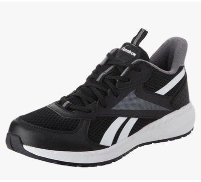 Reebok Running Road Supreme 4.0 kids Size 3 Sneakers Black & White Very Good