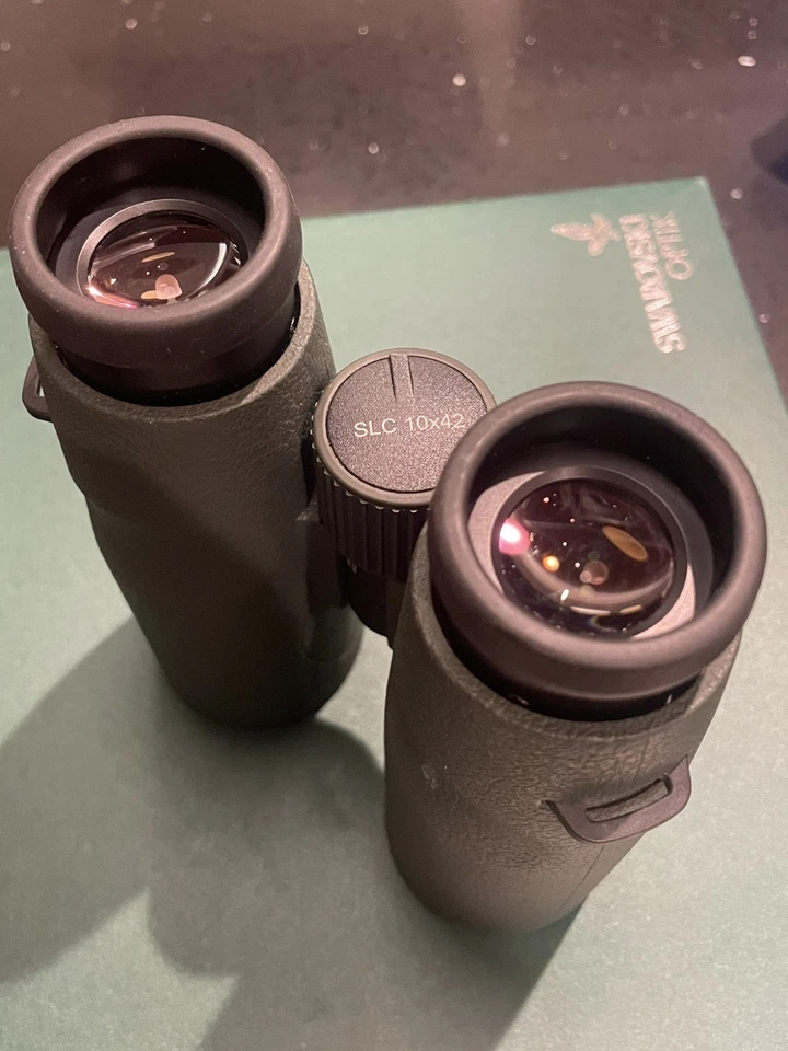 Swarovski SLC 10x42 HD Binoculars with Field Bag Pro Green - New in Box - Image 2 of 4