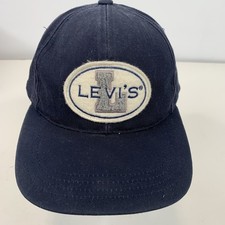 Vtg Levi  s Baseball Cap Blue And White