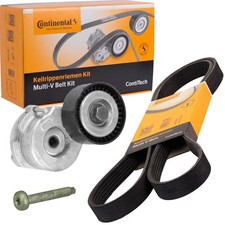 CONTINENTAL CTAM KEILRIPPENRIEMEN-SATZ passend für FIAT 500 DOBLO GRANDE IDEA