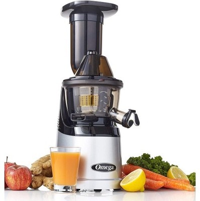 OPEN BOX-Omega MMV700S MegaMouth Vertical Low-Speed Cold Press Juicer