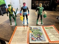Vintage 1984 Kenner Super Powers Green Lanter...