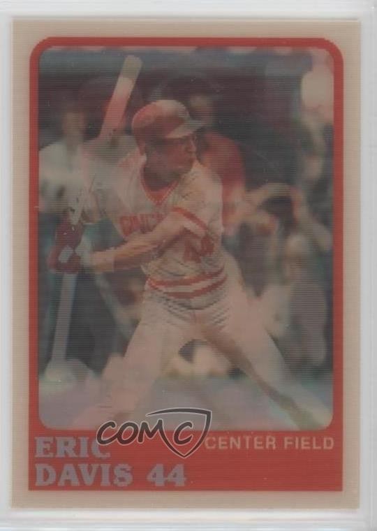 1988 Sportflics Eric Davis #10 1c7