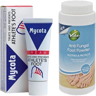Mycota Athletes Foot Treatment Combi Bundle x Mycota Cream