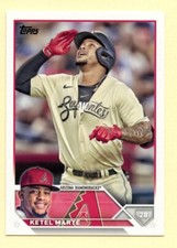 Ketel Marte 2023 Topps Series One Arizona Diamondbacks baseball card #239