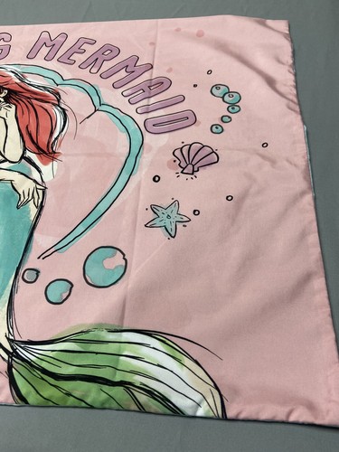 Disney Princess Little Mermaid Ariel Kindness Courage Standard Pillowcase - Picture 7 of 15