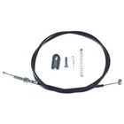 BRAKE CABLE KIT 56" U CLAMP SPRING Mini Bike DRIFT TRIKE Go Kart motorcycle disc