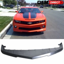 Fits 10-13 Chevrolet Camaro Ss 1ss 2ss Unpainted Front Bumper Lip Spoiler - Pu