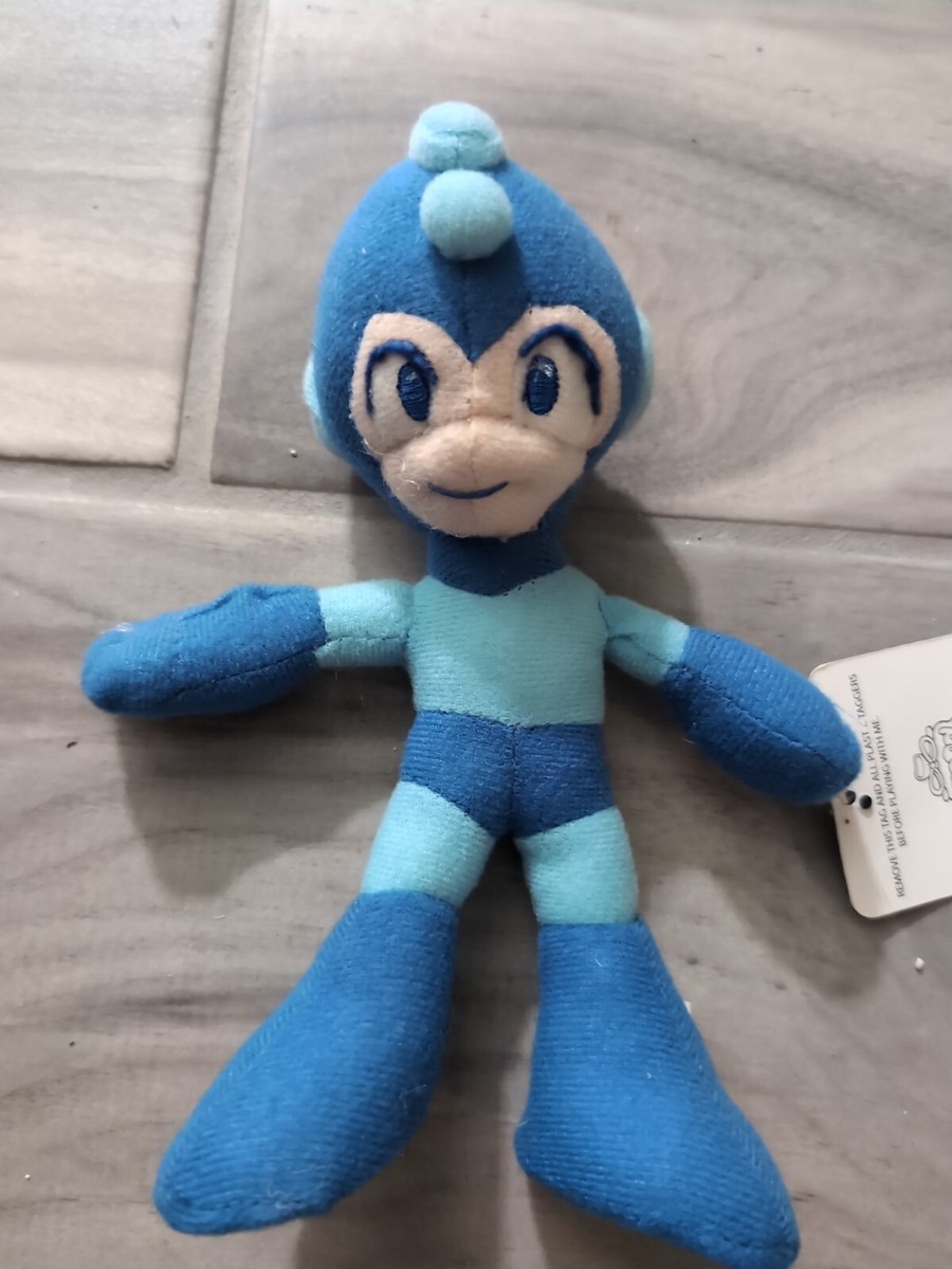 8” Small Good Stuff Mega Man Powered Up Plush Arcade Claw Machine