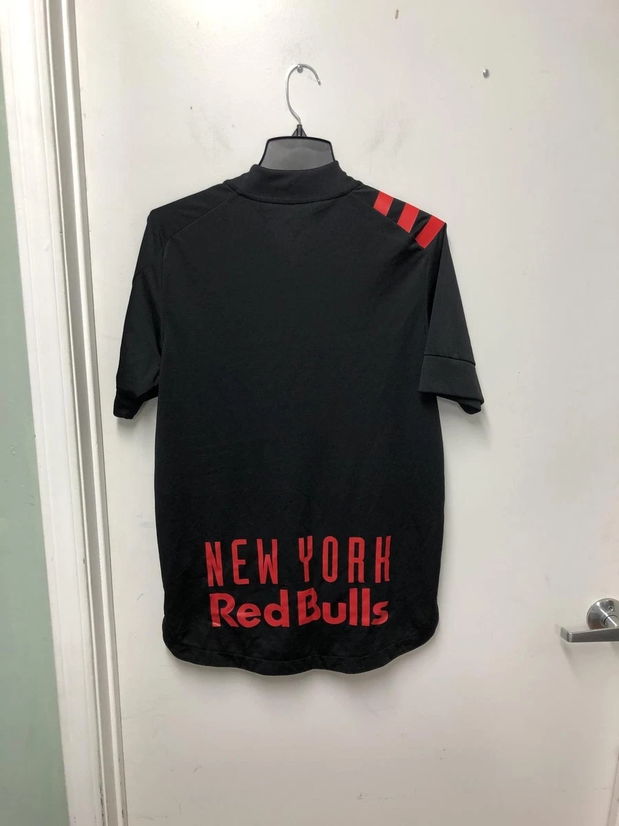 adidas New York Red Bulls 23/24 Third Jersey - Black, Men's Soccer