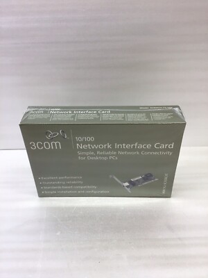 3C905CX-TXNM 3COM 10/100 NETWORK INTERFACE CARD NEW IN BOX