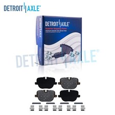 REAR Ceramic Brake Pads w/Hardware for 2010 - 2012 Land Rover Range Rover Sport