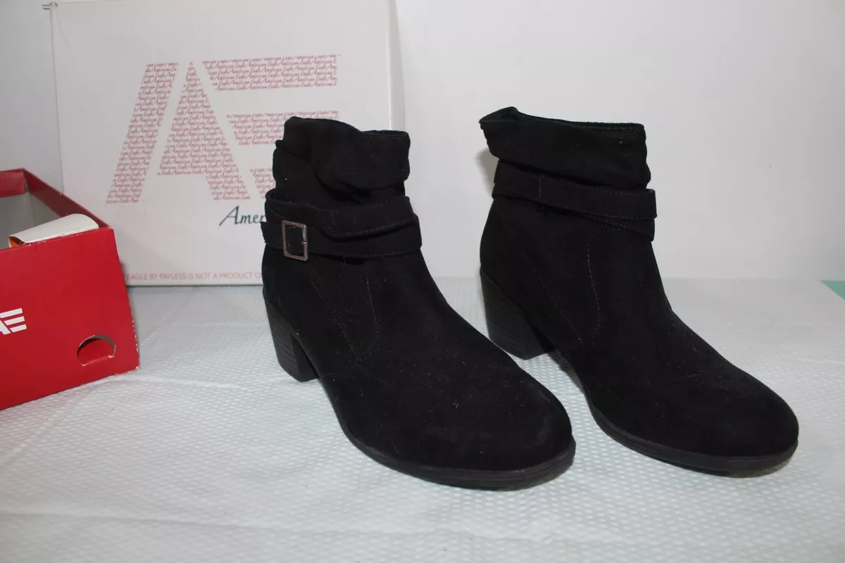 American eagle on sale black ankle boots