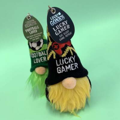 History & Heraldry Lucky Gonk Hanging Accessory - Pre-personalised Names J-Z