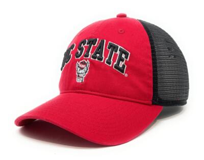 NCSU NC State Wolfpack Trucker Hat Classic Relaxed Mesh North