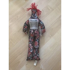 Dammit Doll Rose Floral Pattern Plush Stuffed Animal Voodoo Doll 12” Gag Gift