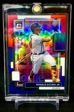Ronald Acuna Card Rare Refractor Prizm💎 SSP Low Numbered /199 - Mint NM 📈