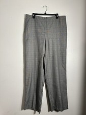 Alfred Dunner Classic Fit Comfort Elastic Waist Gray Pants Women  s Size 18 NWT