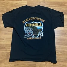 Classic Harley Davidson Route 66 T Short Size Large