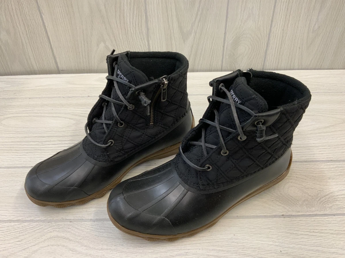 Sperry syren gulf cheap duck boot black