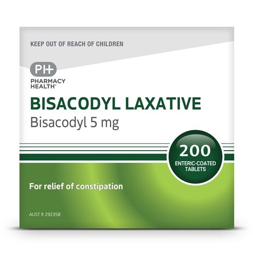 Bisacodyl Laxative 5mg 200 tablets Generic Dulcolax Bisalax eBay