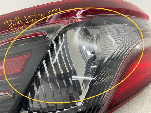 2018-2023 Toyota Camry TailLight Outer Left Smoked LED W/O bulbs OEM - Picture 4 of 7