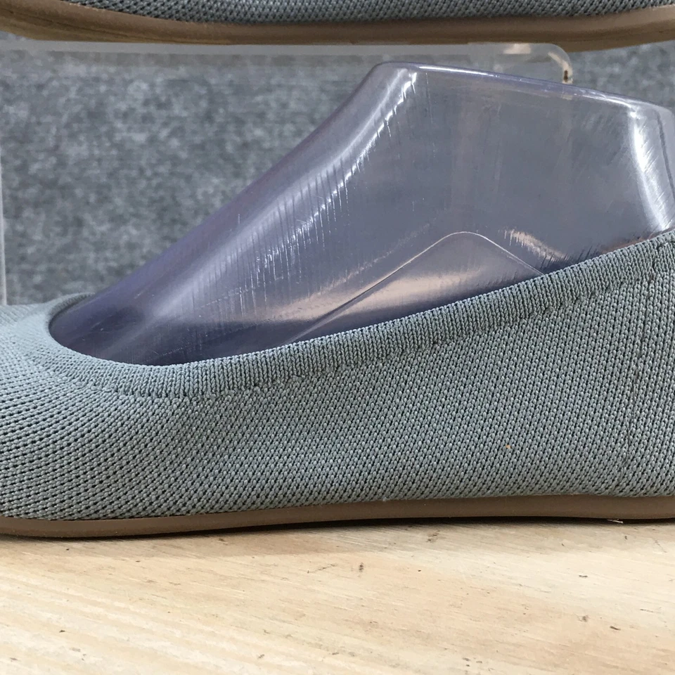 Journee Collection Zapatos Mujer 8 M Informales Sin Cordones Ballet Planos Tela Azul Foto 3 de 4