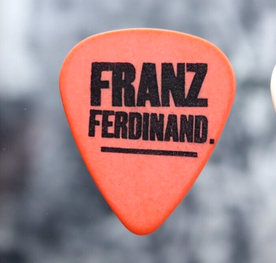 Franz Ferdinand 2017 Tour Guitar Pick Orange/Black ROTOSOUND