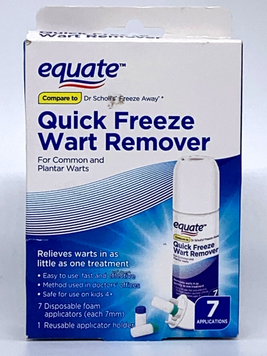 Equate Quick Freeze Wart Remover 2 Pack x 7 Applications Each Exp 10 24