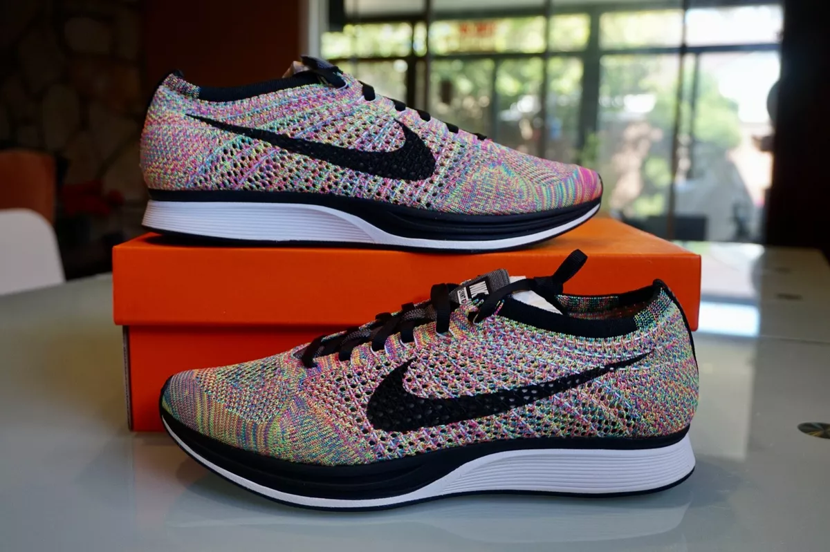 Multicolor flyknit best sale