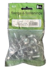 FIXINGS & FASTENINGS ST23 SELF TAP SCREW 5.5 X 25MM HEX HEAD QTY: 30 NEW