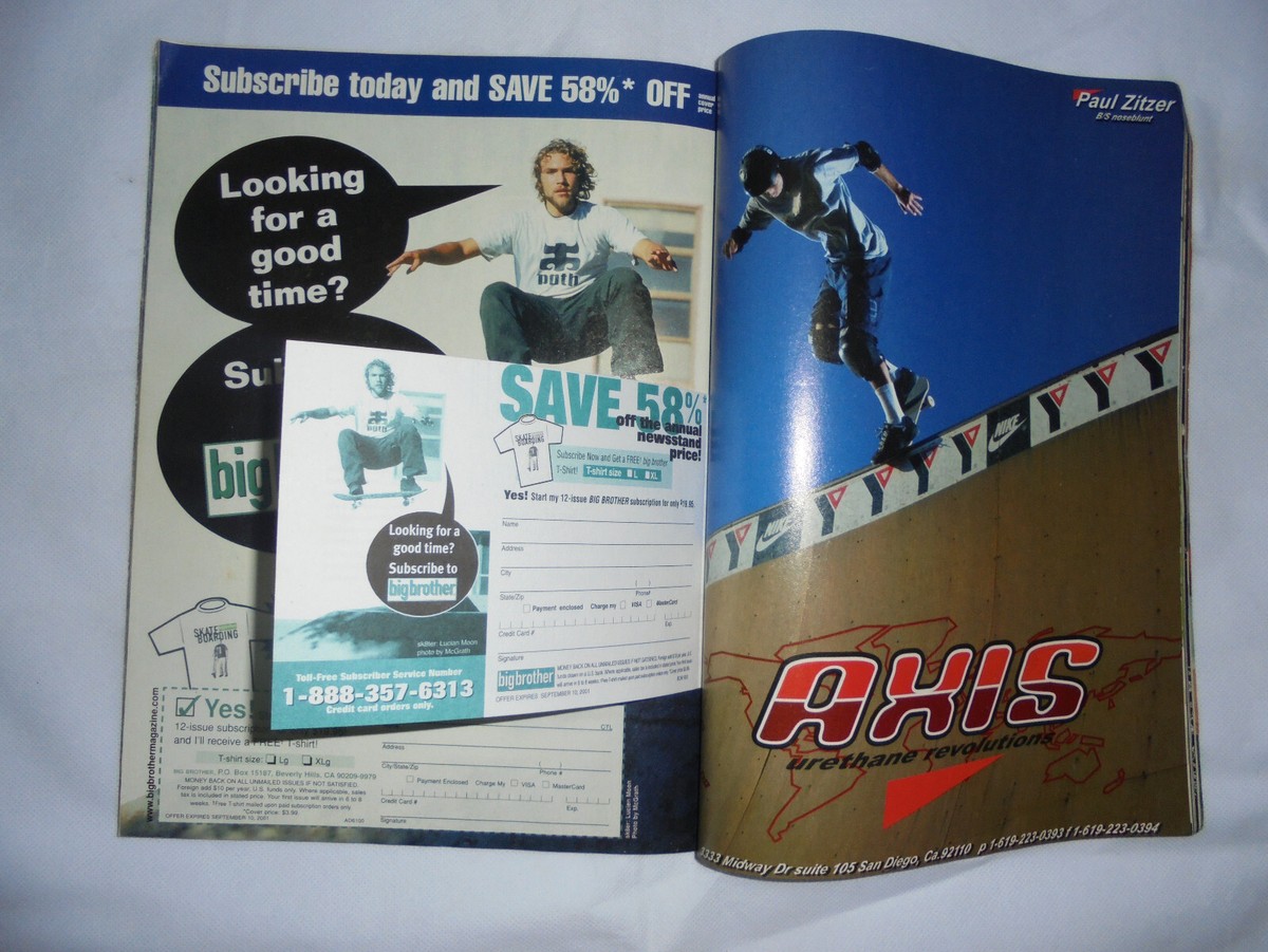 Big Brother Skateboarding Magazine issue 73 2001 | eBay